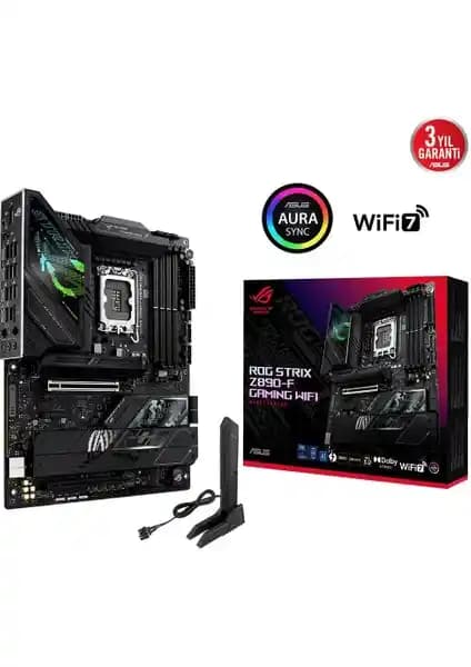 ASUS ROG STRIX Z890-F GAMING WIFI DDR5 Anakartı: Yüksek Performans ve Dayanıklılık Özellikleri