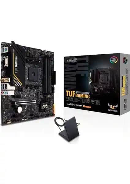 ASUS TUF Gaming A520M-Plus WiFi Anakartı: Yüksek Performans ve Dayanıklılık Sunan Anakart