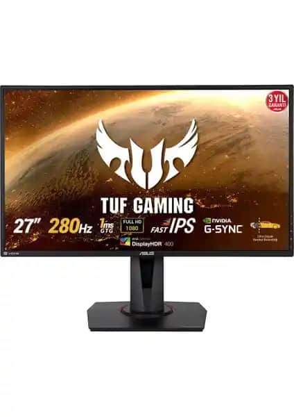 Asus TUF Gaming VG279QM: Yüksek Performans ve Görüntü Kalitesi Sunan Çok Amaçlı Monitör
