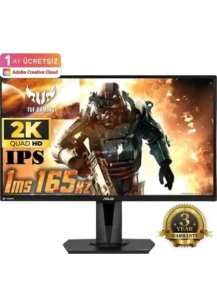 Asus Tuf Gaming VG27AQZ Profesyonel Oyun ve İçerik Üretimi Monitörü
