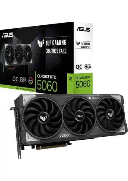 Asus TUF-RTX5060-O8G-GAMING: Güçlü Performans ve Dayanıklılık Sunan Ekran Kartı Özellikleri