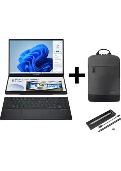 Asus Zenbook Duo UX8406MA-DS76T: Çoklu ekran ve yüksek performans sağlayan dizüstü bilgisayar