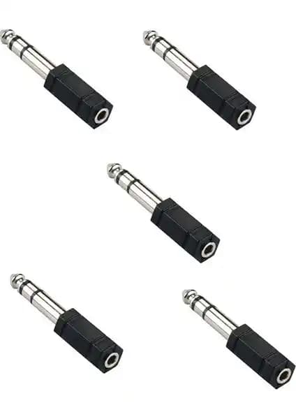 Ata Elektronik 5'li 3.5mm ve 6.3mm Stereo Jack Çevirici Adaptör Seti Analizi ve Kullanım Alanları