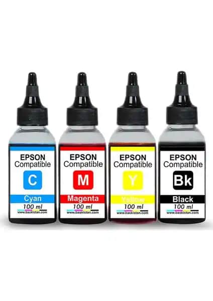 Baskistan Epson L386 Uyumlu Mürekkep Seti: Ekonomik ve Yüksek Kaliteli Yazdırma Çözümü