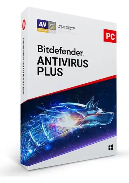 Bitdefender Antivirus Plus 1 Kullanıcı 1 Yıl Güçlü ve Güvenilir Siber Güvenlik Çözümü