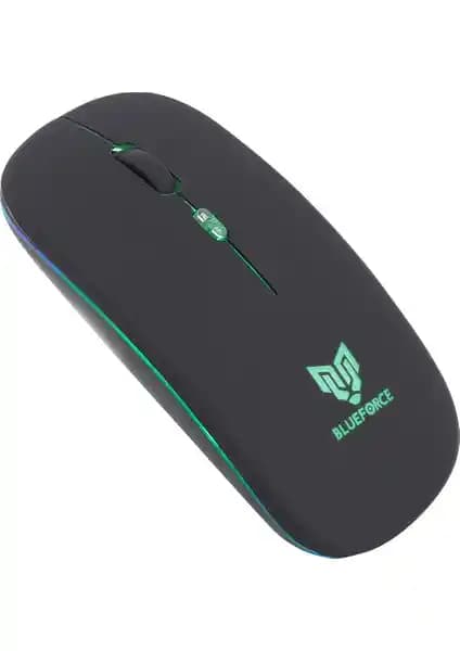 Blueforce 2,4GHz Bluetooth Kablosuz Mouse: Ergonomik ve Şık Tasarım Özellikleri
