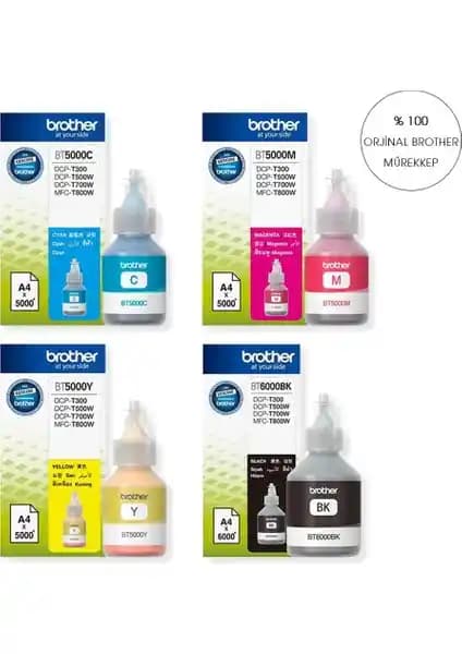 Brother Mürekkep Seti: Yüksek Performans ve Güvenilirlik Sunan Orijinal Kartuşlar
