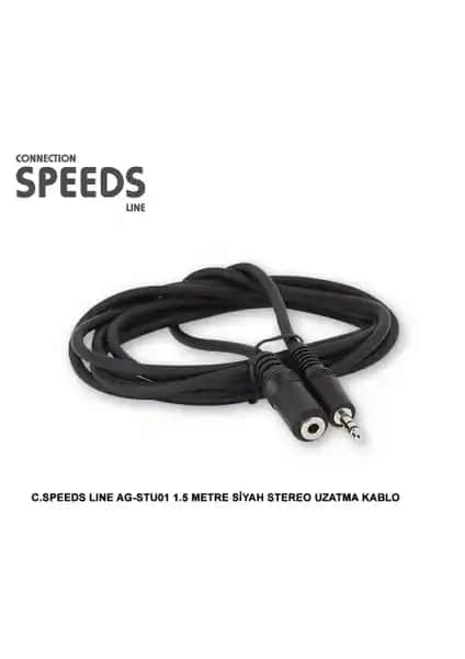 C.Speeds Line AG-STU01 1.5 Metre Siyah Stereo Uzatma Kablo İncelemesi ve Özellikleri