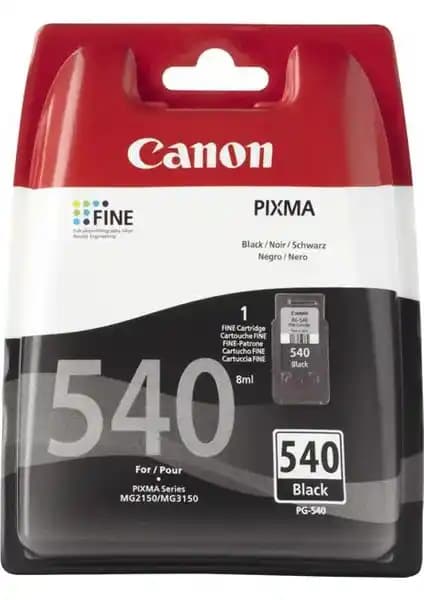 Canon 540 Orijinal Siyah Kartuş: Yüksek Performans ve Güvenilir Baskı Çözümü