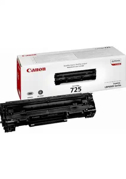 Canon CRG-725 Siyah Toner: Yüksek Kapasiteli ve Güvenilir Ofis Baskı Çözümü