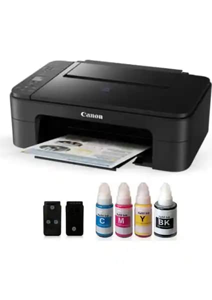 Canon E3640 Wifi Çok Fonksiyonlu Ofis ve Ev Yazıcısı Yüksek Kalite ve Ekonomik Kullanım İçin