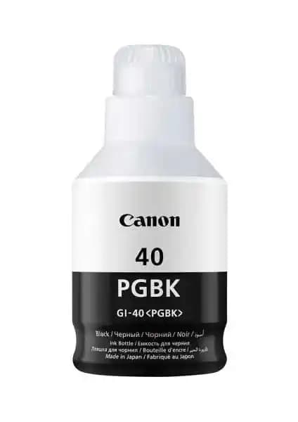 Canon GI-40BK Siyah Mürekkep Şişesi: Yüksek Kalite ve Güvenilirlik İçin Uyumlu Çözüm