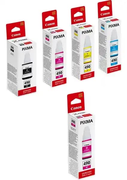 Canon GI-490 G3411 Mürekkep Takımı: Renkli Baskı ve Uyum Sorunlarıyla Dikkat Çekiyor