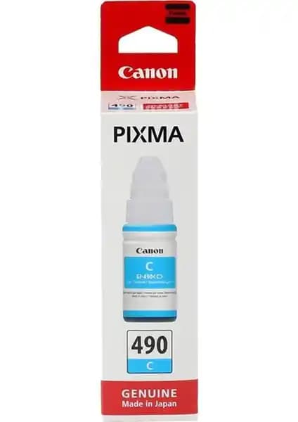 Canon Gİ-490C Mavi Kartuş: Yüksek Kalite ve Güçlü Baskı Performansı