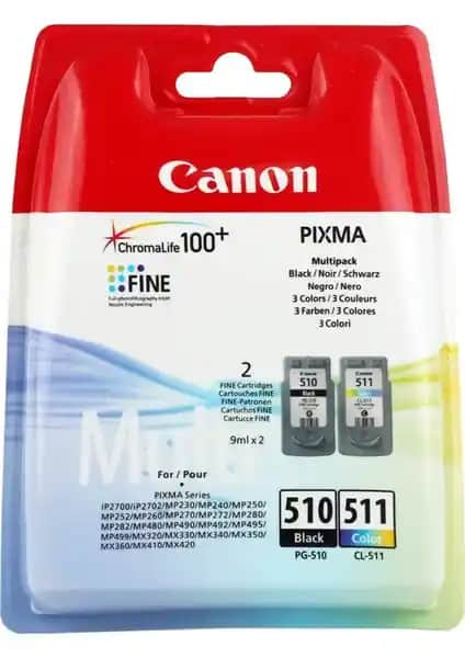 Canon PG-510BK ve CL-511 Kartuş Seti: Yüksek Kalite ve Güvenilirlik ile Uyumlu Baskı Çözümleri