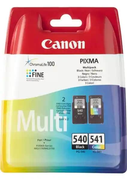 Canon PG-540 ve CL-541 Kartuş Paketi: Yüksek Kalite ve Güvenilir Baskı Çözümü