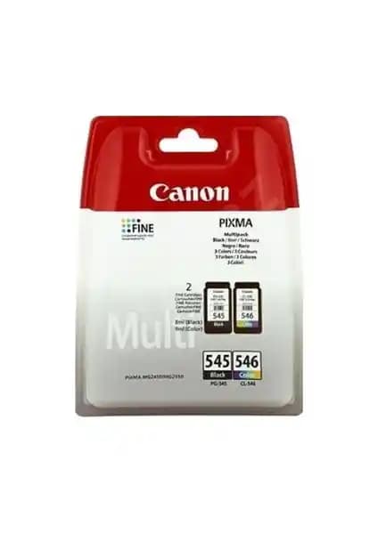 Canon PG-545BK ve CL-546 2'li Paket Kartuşlar ile Yüksek Kaliteli Baskı Deneyimi