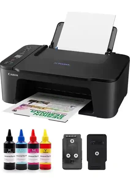 Canon Pixma E3440 Çok Fonksiyonlu Yazıcı ile Yüksek Kaliteli Baskı Deneyimi