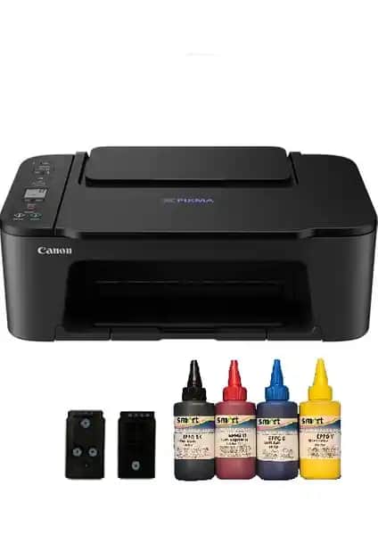 Canon Pixma E3440 Wi-Fi Çok Fonksiyonlu Yazıcı: Ekonomik ve Kullanışlı Çok Yönlü Çözüm