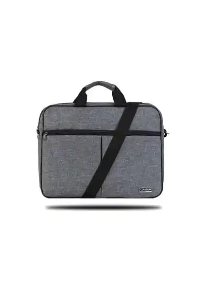 Classone BND304 15,6 İnç Notebook El Çantası Gri - Şık ve Fonksiyonel Günlük Kullanım Çantası