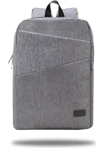Classone Rovigo Serisi WTXpro Su Geçirmez 15.6 İnç Laptop Sırt Çantası Gri