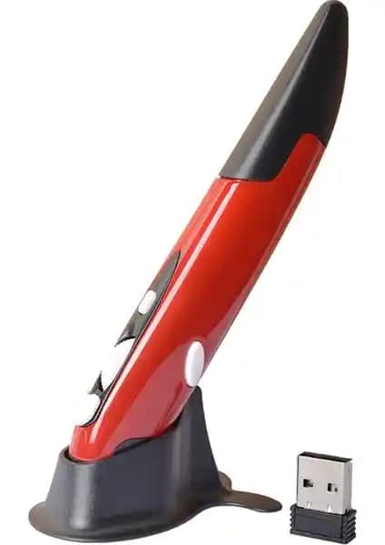 Cloody Optik Kablosuz Kalem Mouse: Ergonomik ve Yüksek DPI Seçenekleriyle Kullanıcı Dostu Tasarım