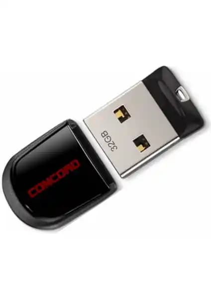Concord 32 GB Mini Lite USB Flash Bellek: Taşınabilir ve Şık Depolama Çözümü