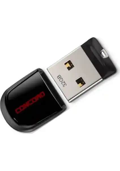 Concord 32GB Cruzer Fit Mini USB Bellek: Taşınabilir ve Güvenilir Veri Depolama Çözümü