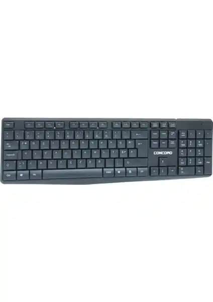 Concord C-72 Türkçe F Kablolu Klavye: Dayanıklı ve Kullanışlı Ofis ve Ev İçin