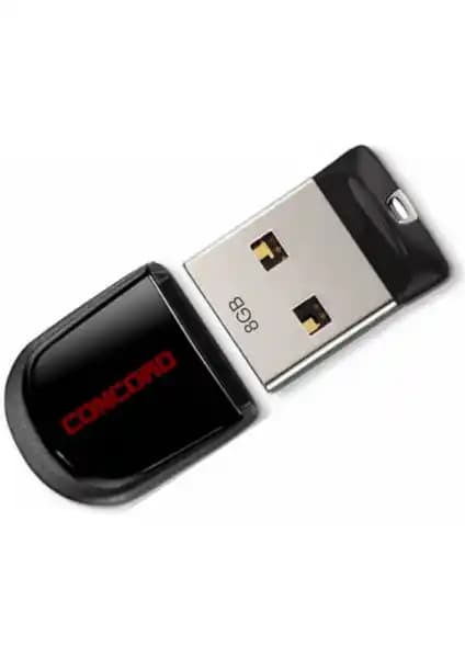 Concord Mini Lite 8 GB USB Flash Bellek Güvenilir ve Pratik Veri Saklama Çözümü