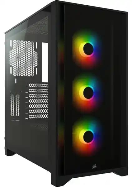 Corsair BKC-1204 iCUE 4000X RGB: Şık Tasarım ve Yüksek Performanslı Bilgisayar Kasası