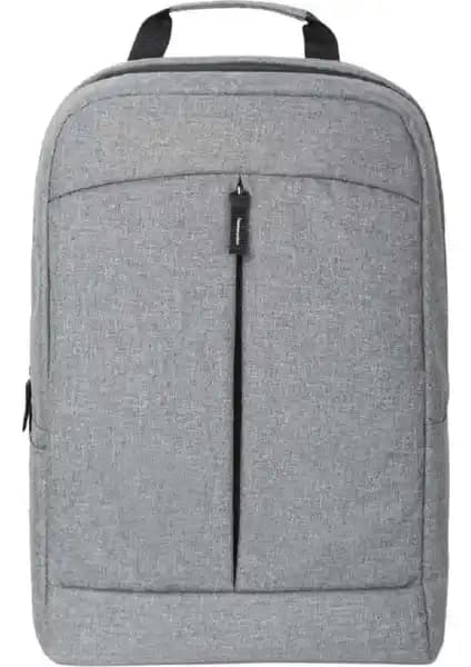D'Vers 15.6-16.1 İnç Gri Notebook Laptop Sırt Çantası: Şık ve Kullanışlı Tasarım Özellikleri