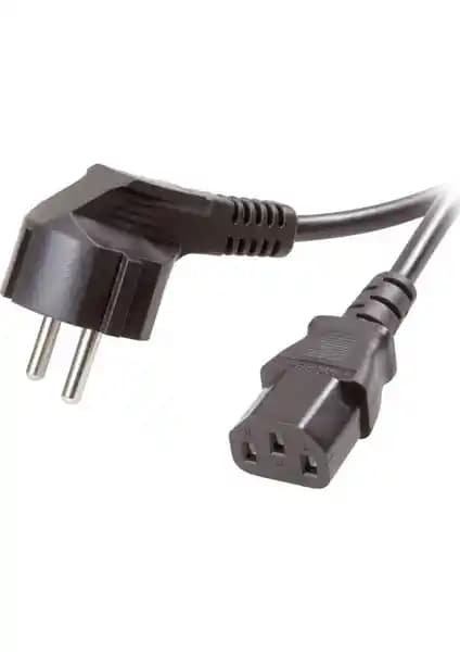Dark 1.5 Metre Güç Kaynağı Kablosu IEC 320 C13 C14 Uzun ve Güvenilir Performans