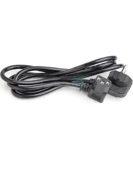Dark 1.5m 90 Derece PSU Güç Kablosu ile Elektronik Cihazlarınız Güvende