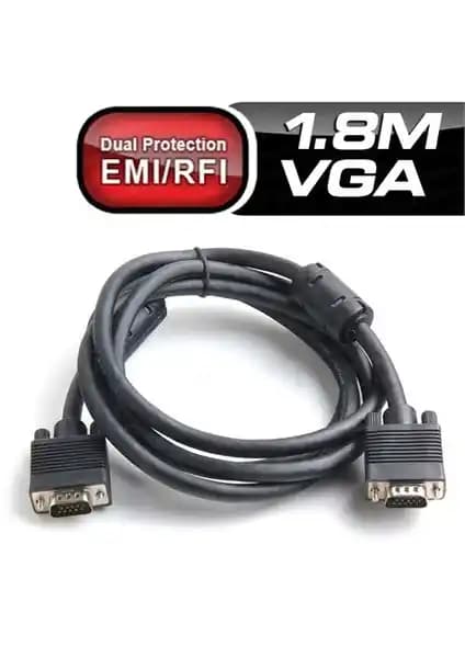 Dark 1.8 Metre Ferrit Çekirdekli EMI/RFI Filtreli VGA Monitör Kablosu İncelemesi