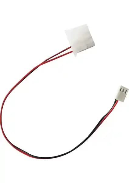 Dark 4 Pin Molex - 3 Pin Fan Kablosu: Güç ve Uyumluluk Sağlayan Adaptör Özellikleri