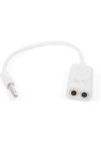 Dark DK-CB-AUC03 2x3.5mm Stereo Dişi ve Erkek Y Yüksek Kaliteli Ses Bağlantı Kablosu