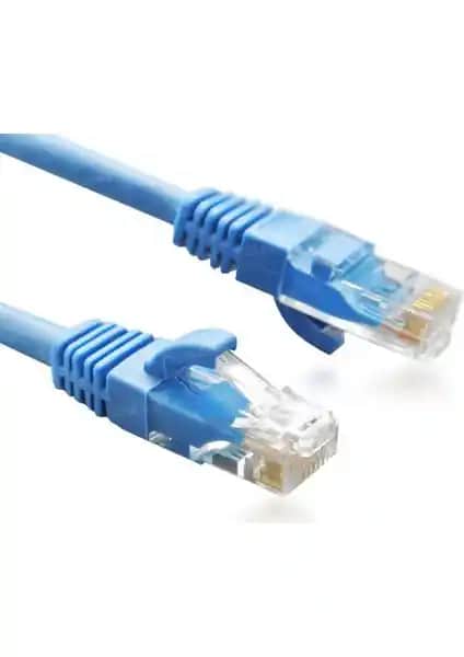 Dark DK-CB-NT6U500BU 5 Metre Mavi Cat6 Ethernet Kablo ile Yüksek Hızlı ve Güvenilir Bağlantı