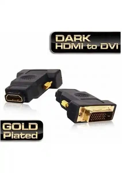 Dark DVI-I 24+5 Pin HDMI V1.4 Dönüştürücü: Yüksek Kalite ve Çok Yönlü Bağlantı Çözümü