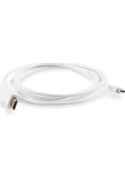 Dark Mini Display Port to HDMI 1.8m Kablo ile yüksek kaliteli görüntü ve ses aktarımı