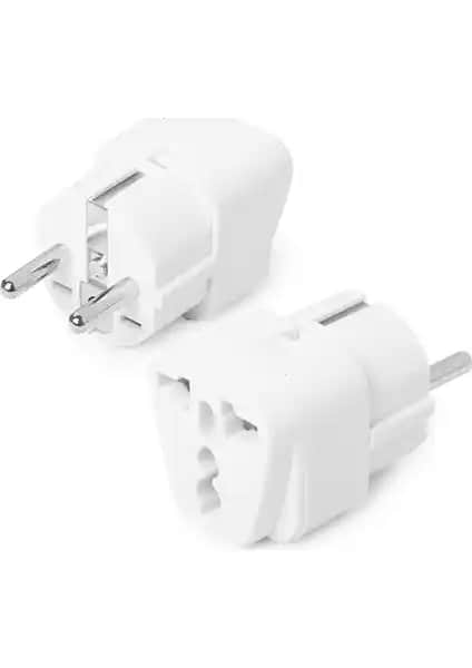 Dark Universal Türk Priz Çevirici Adaptör ile Seyahatlerde Güvenli ve Pratik Kullanım