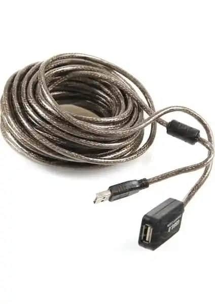 Dark USB 2.0 10m Aktif USB Uzatma Kablosu Uzun Mesafe ve Güçlü Performans