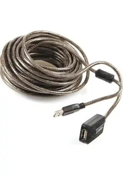 Dark USB 2.0 10m Aktif USB Uzatma Kablosu Uzun Mesafe ve Güçlü Performans