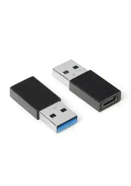 Dark USB 3.0 Type A Erkek USB 3.1 Type C Dişi Dönüştürücü ile Gelişmiş Bağlantı Çözümü