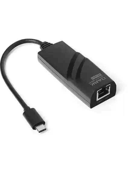 Dark USB 3.1 Type C Gigabit Ethernet Adaptörü ile Hızlı ve Güvenilir Bağlantı
