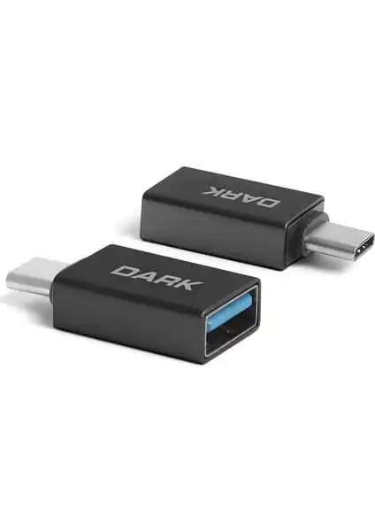 Dark USB3.1 Type C - USB3.0 Type-A Dönüştürücü ile Hızlı Bağlantı ve Veri Transferi Çözümleri