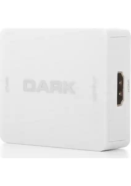 Dark VGA + Ses HDMI Aktif Dijital Görüntü Dönüştürücü ile Eski ve Yeni Cihazlar Arasında Bağlantı Sağlama