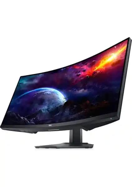 Dell 34 İnç S3422DWG Kavisli Oyun Monitörü Yüksek Performans ve Görüntü Kalitesi