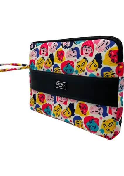 Differ Studio 13-14 İnç Su Geçirmez Renkli Laptop ve Evrak Kılıfı