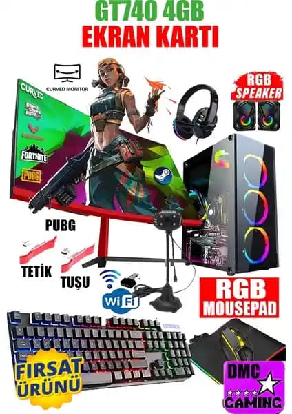 DMC N12X Masaüstü Oyun Bilgisayarı Performans ve Estetiğin Birleşimi